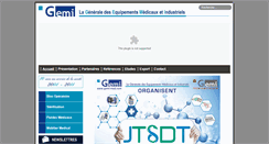 Desktop Screenshot of gemi-med.com